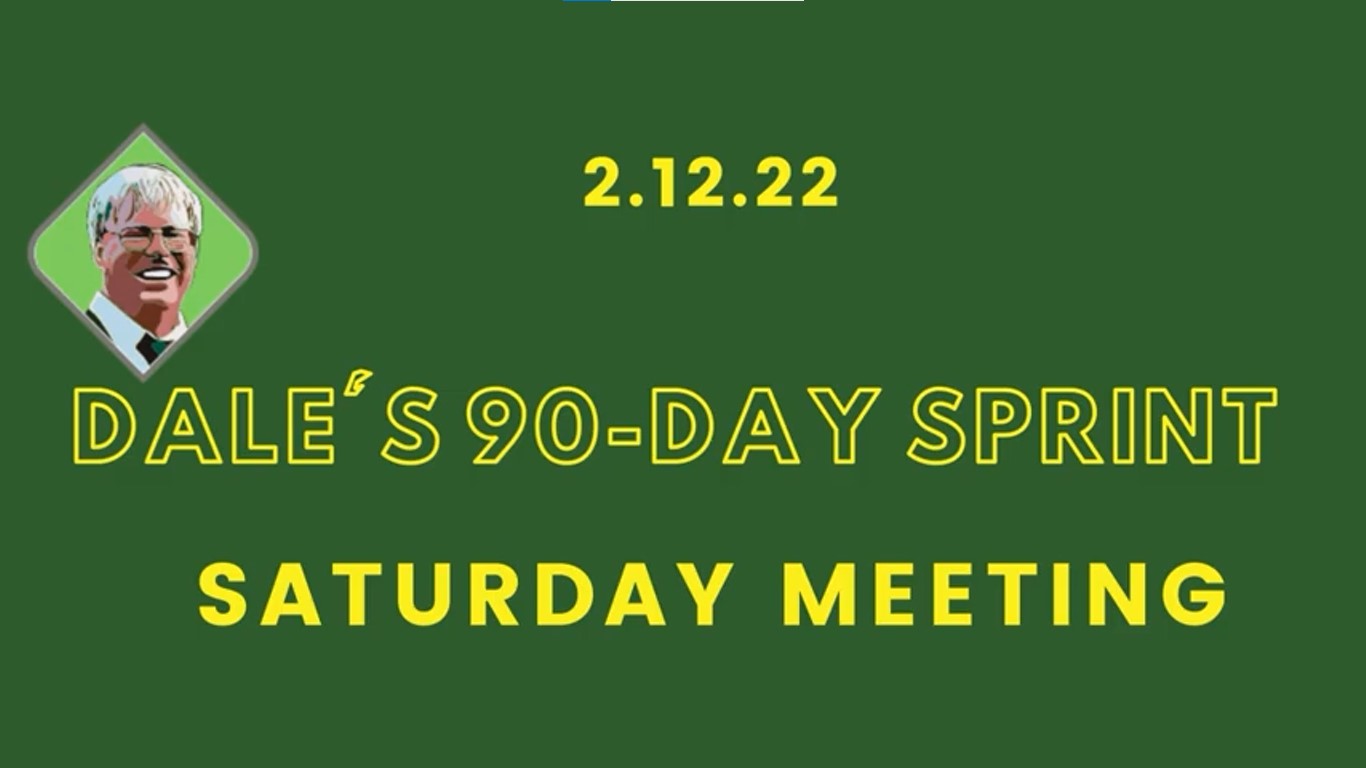 90-Day Sprint Meeting 2.12.22