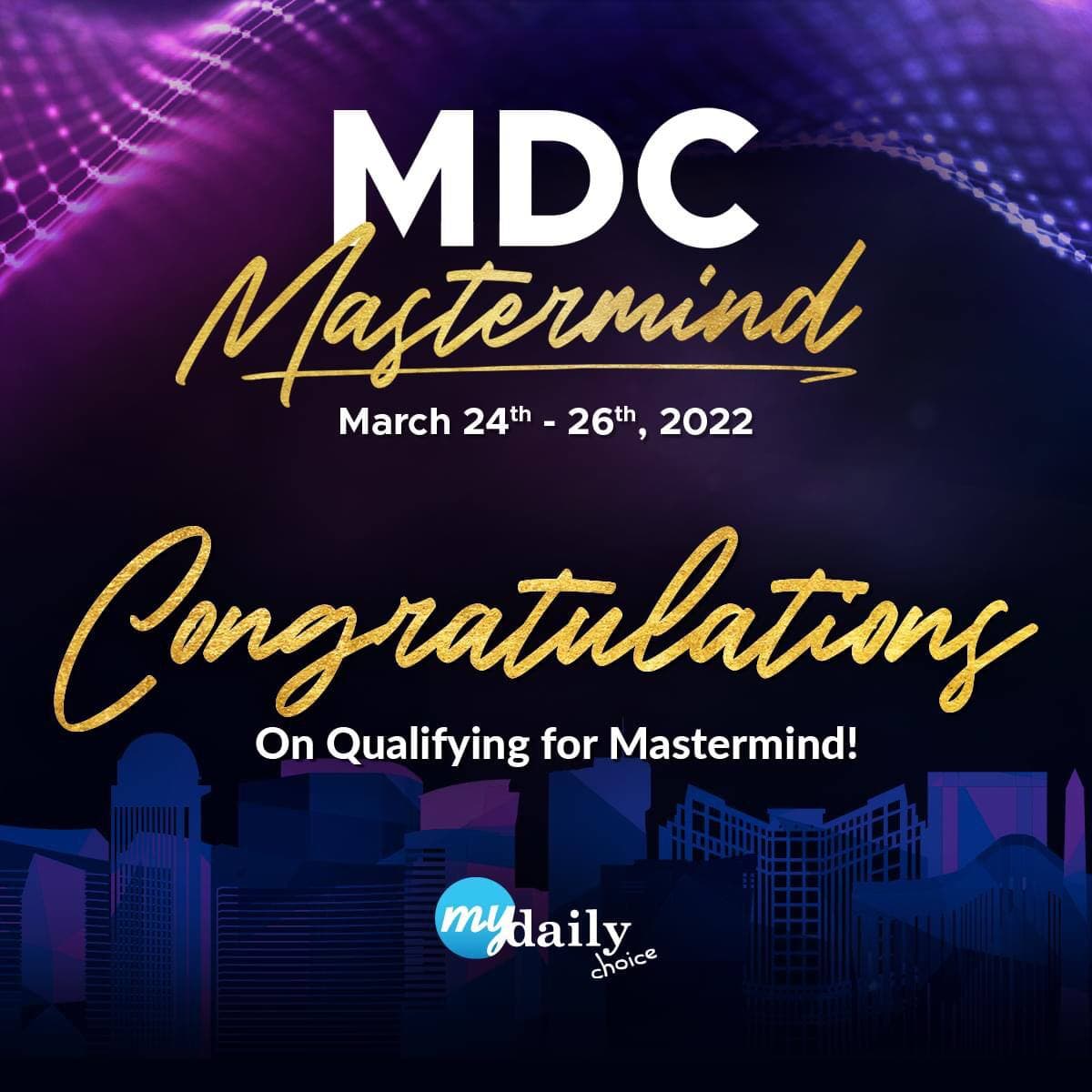 Congratulations to Our Qualifiers for the Mastermind Event!