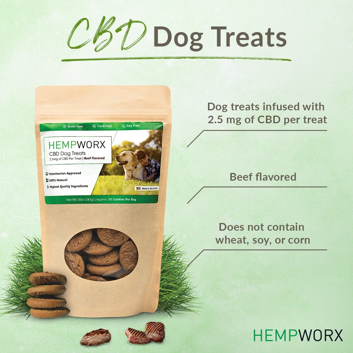 Hempworx Does It Again! CBD Dog Treats!