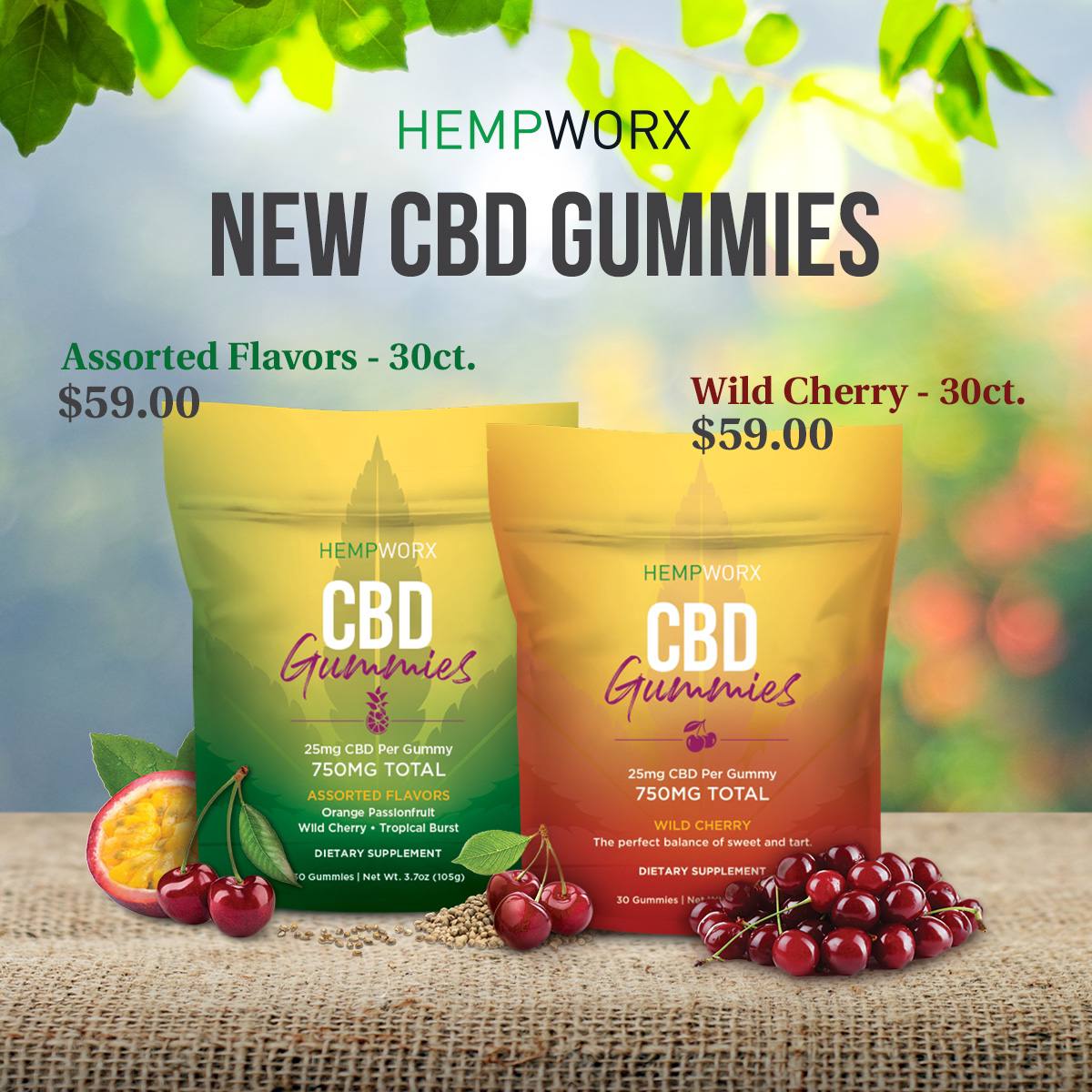 New CBD Gummies!