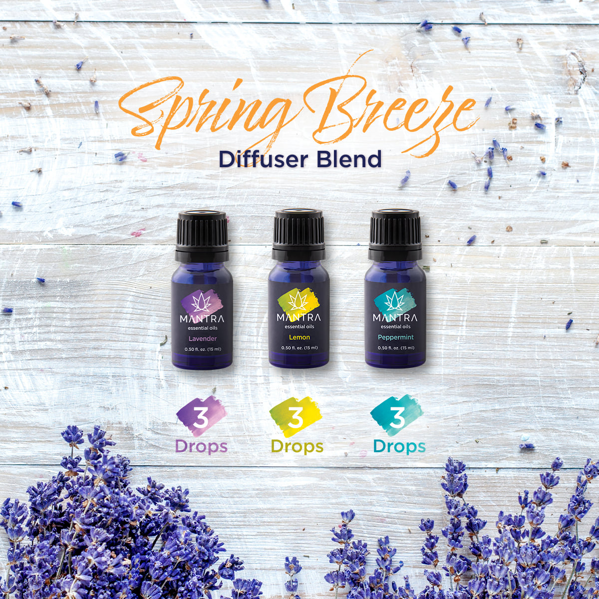 Mantra Essential Oils Get You Closer to Spring!