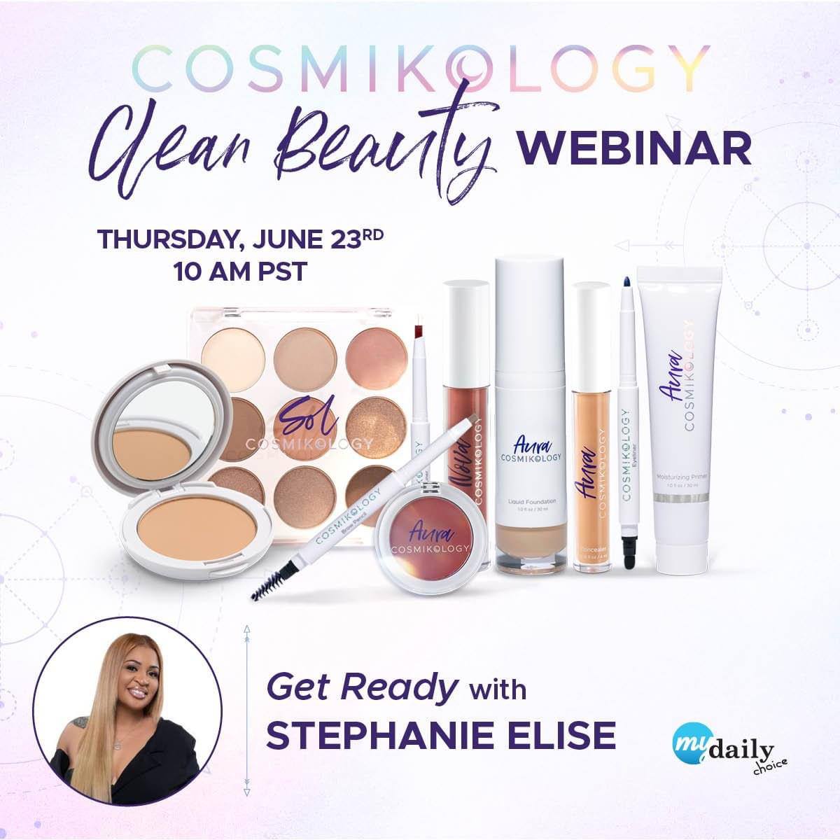 Cosmikology Clean Beauty Webinar, 6.23.22