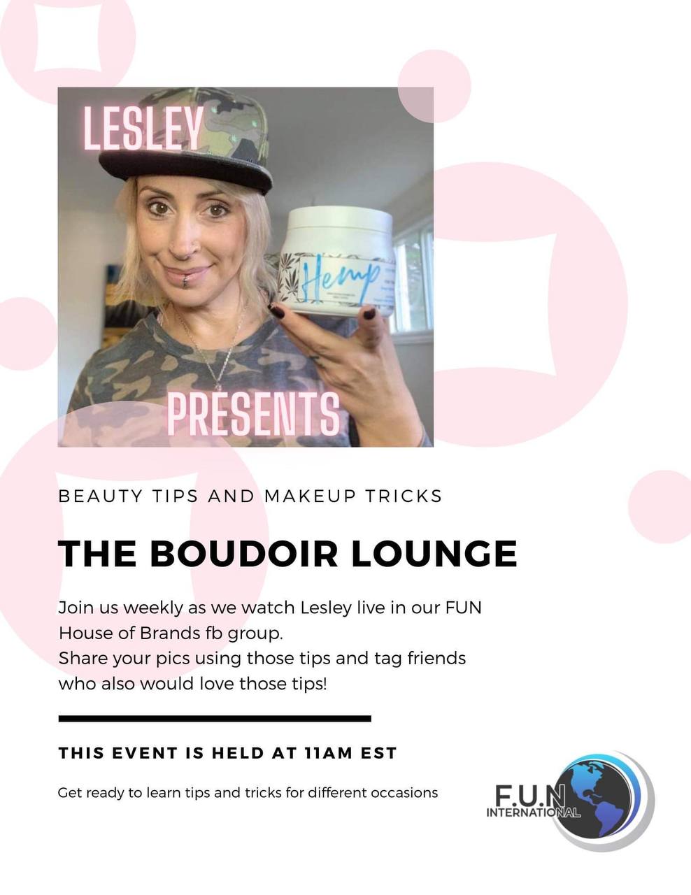 Tuesdays with Lesley and The Boudoir Lounge, 7.19.22