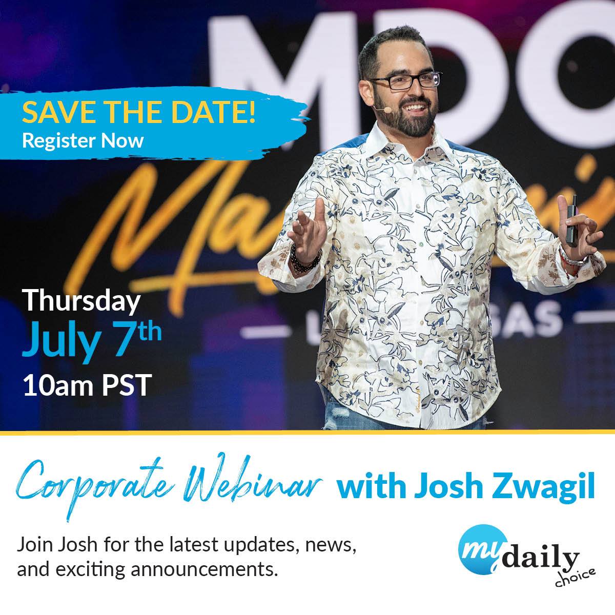 Corporate Webinar with Josh Zwagil, 7.7.22