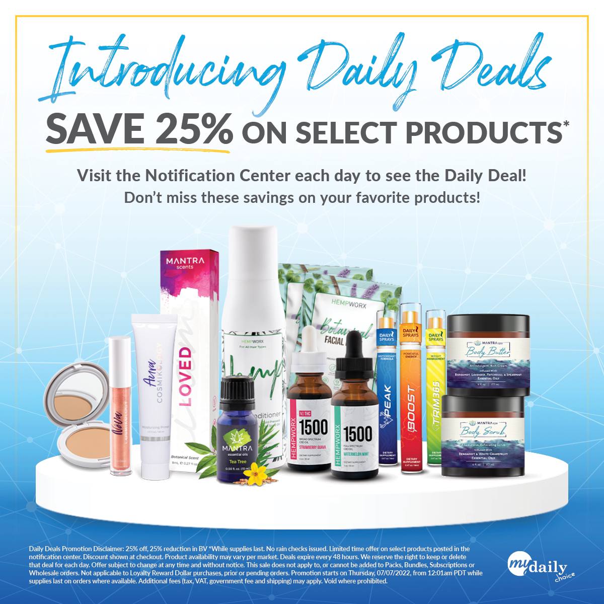 Don’t Forget About Daily Deals on MDC Products!