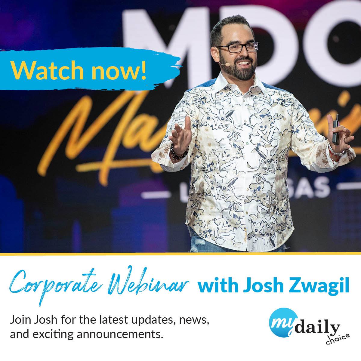 Replay of MDC July Webinar with Founder & CEO Josh Zwagil, 7.7.22