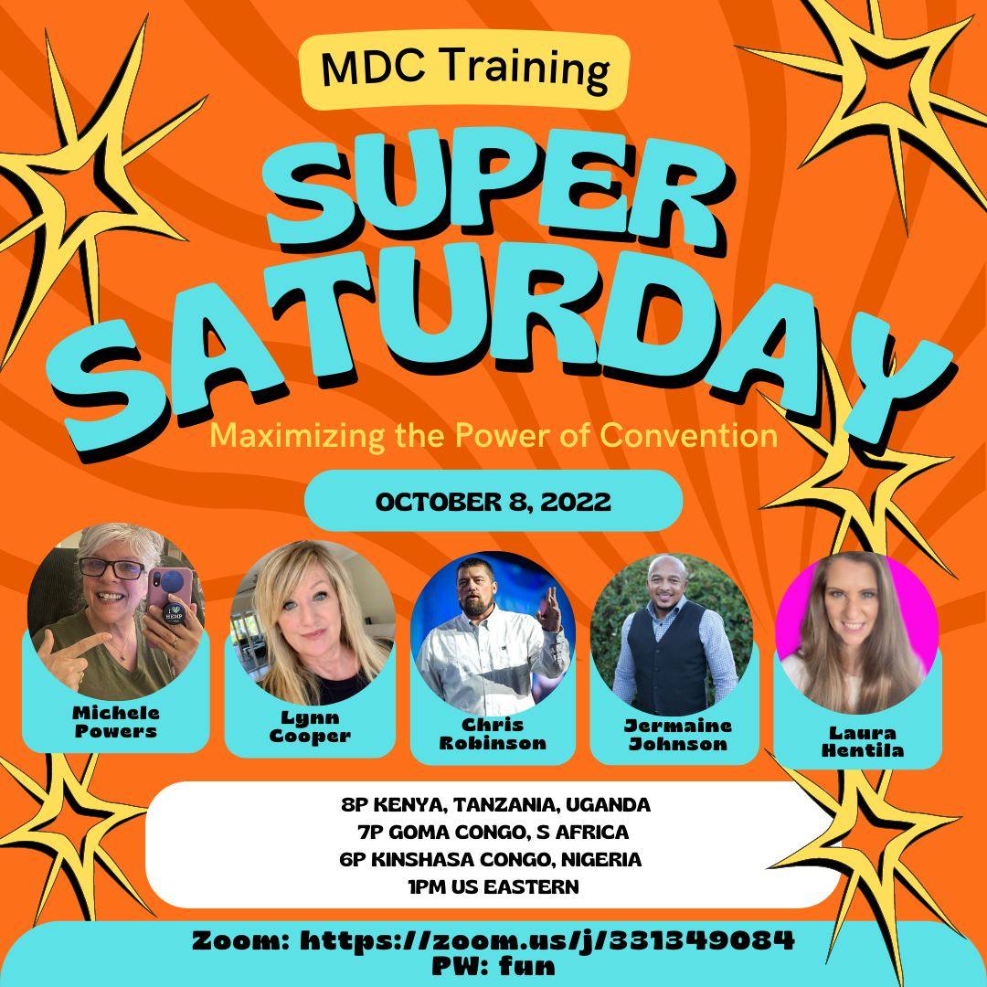 Save the Date & Invite! Super Saturday, October 8th, 2022!