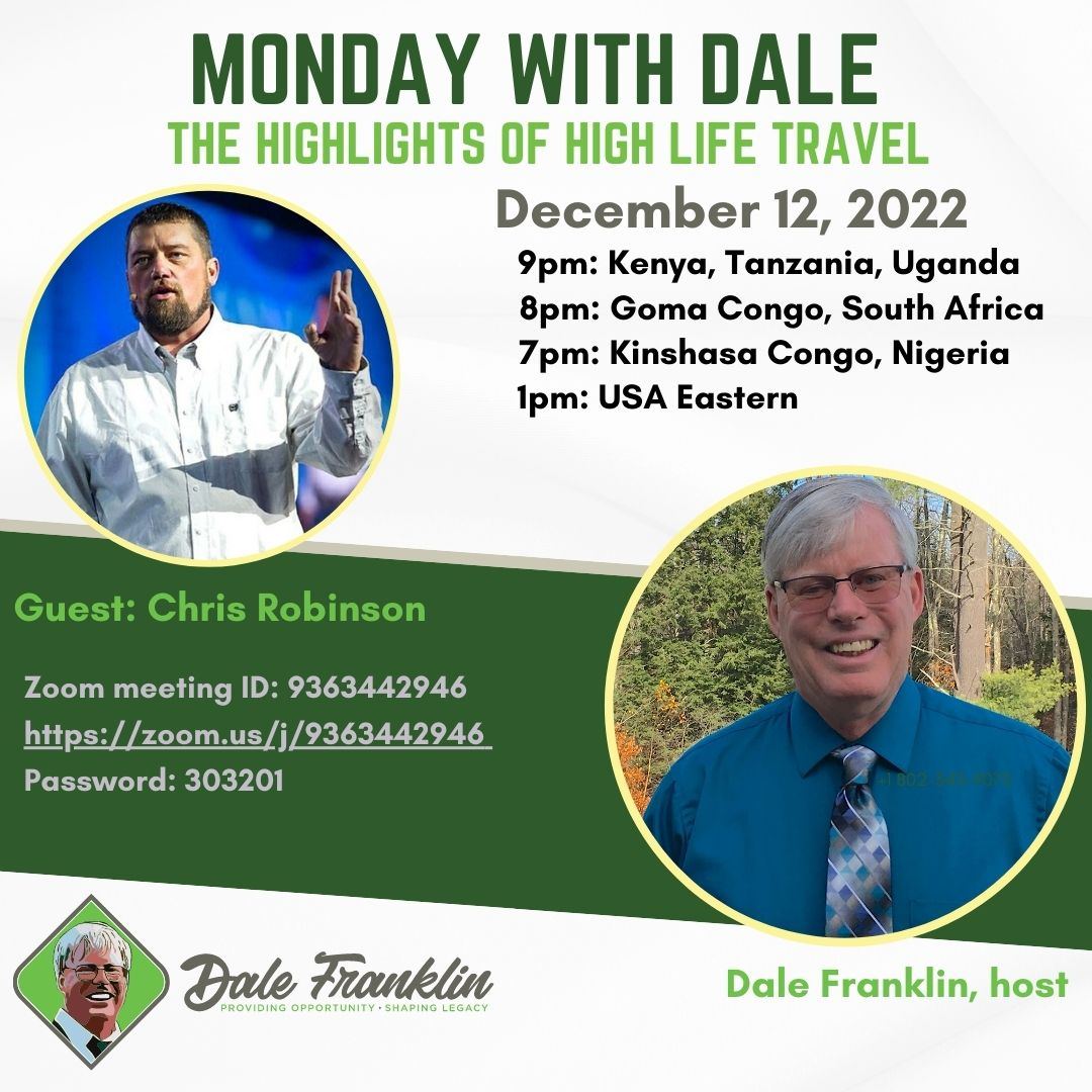 Replay: Monday with Dale & Guest Chris Robinson, 12.12.22