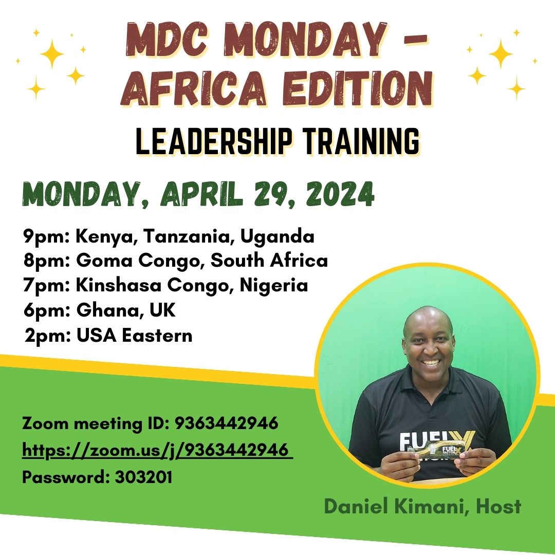 Replay: MDC Monday – Africa Edition: Leadership Training, 4.29.24